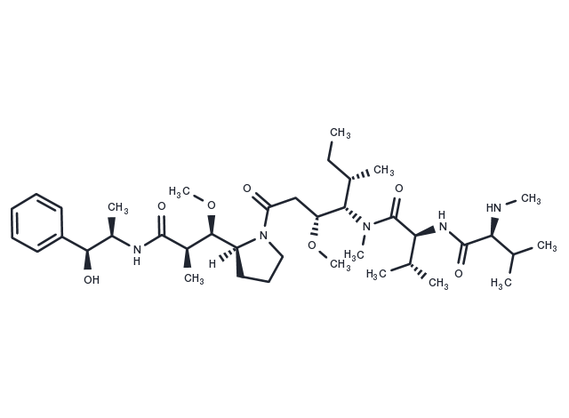 Monomethyl auristatin E Chemical Structure