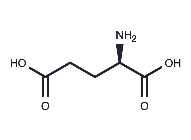 D-Glutamic acid Chemical Structure
