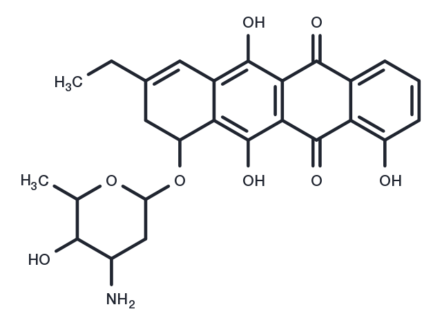 Akrobomycin Chemical Structure