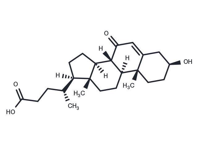 3β-OH-7-Oxocholenic Acid Chemical Structure