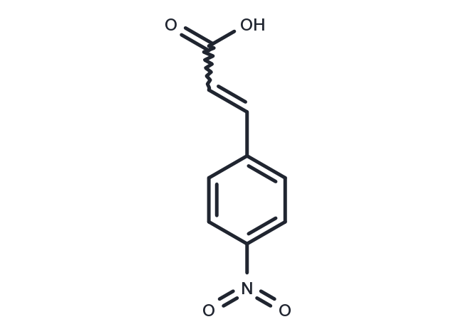 4-Nitrocinnamic acid Chemical Structure