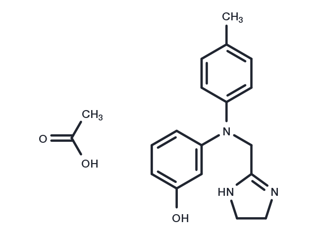 Phentolamine acetate Chemical Structure