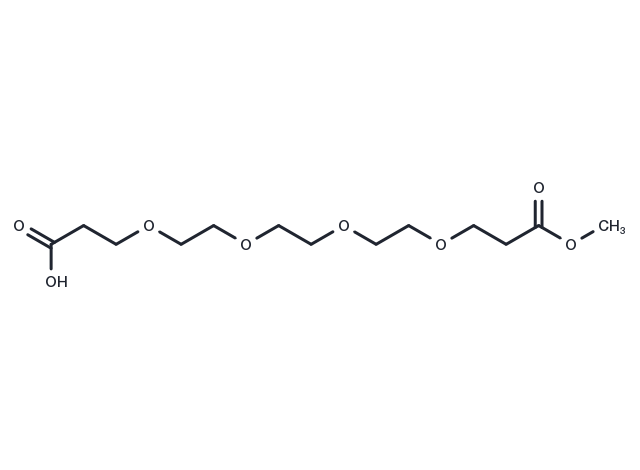 Acid-PEG4-mono-methyl ester Chemical Structure