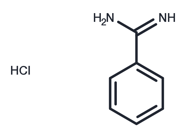 Benzamidine hydrochloride Chemical Structure