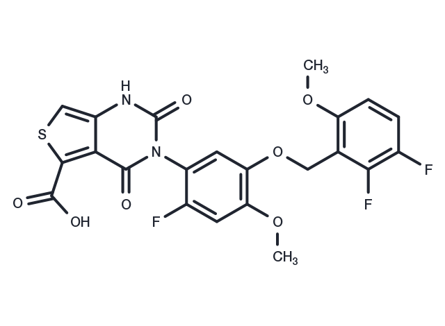 Linzagolix Chemical Structure