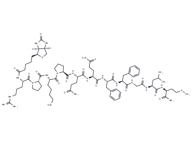 Biotin-Substance P Chemical Structure