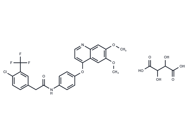 c-Kit-IN-3 tartrate Chemical Structure