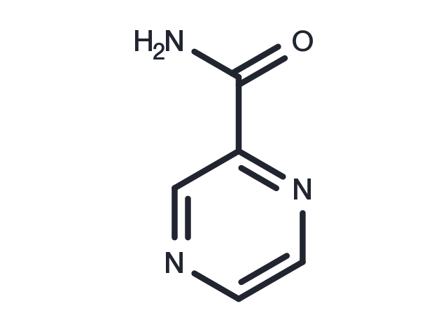 Pyrazinamide Chemical Structure