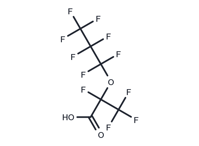 Hexafluoropropylene Oxide Dimer Acid Chemical Structure