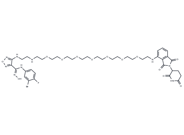 PROTAC IDO1 Degrader-1 Chemical Structure