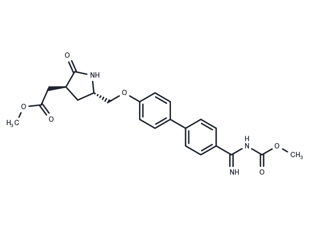 Lefradafiban Chemical Structure