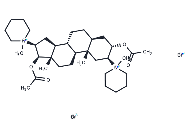 Pancuronium dibromide Chemical Structure