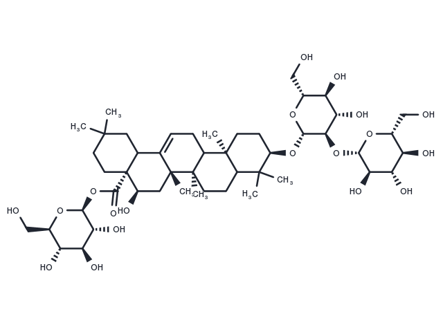 Eclalbasaponin III Chemical Structure
