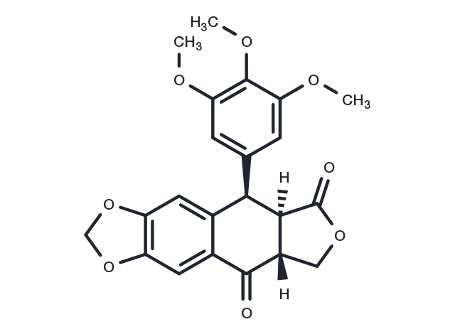 Podophyllotoxone Chemical Structure