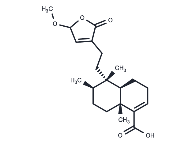 15,16-Dihydro-15-methoxy-16-oxohardwickiic acid Chemical Structure