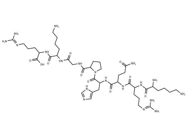 TRH Precursor Peptide Chemical Structure