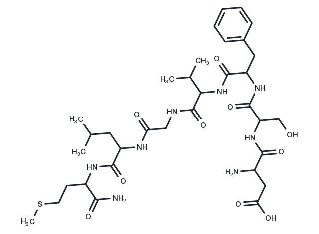 Neurokinin A(4-10) Chemical Structure