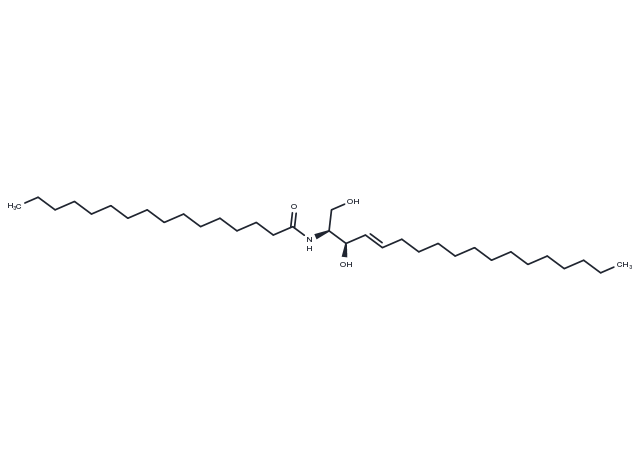 C16 Ceramide Chemical Structure