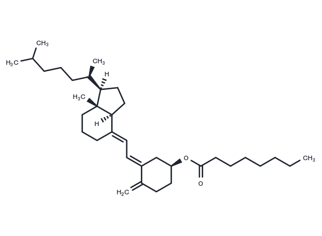 Vitamin D3 octanoate Chemical Structure
