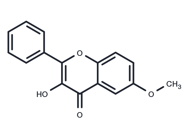 3-Hydroxy-6-methoxyflavone Chemical Structure
