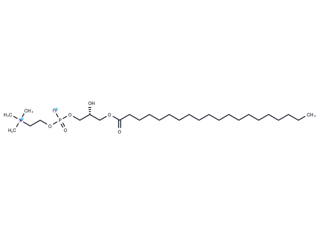 1-Arachidoyl-sn-glycero-3-phosphocholine Chemical Structure