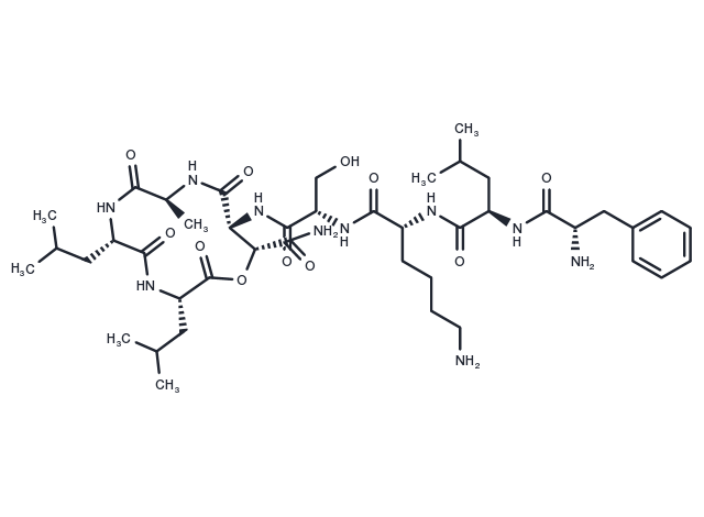 Clovibactin Chemical Structure
