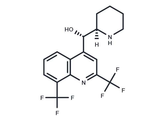 Mefloquine Chemical Structure