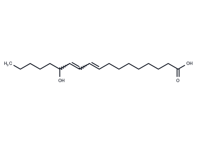13-Hydroxyoctadecadienoic acid Chemical Structure