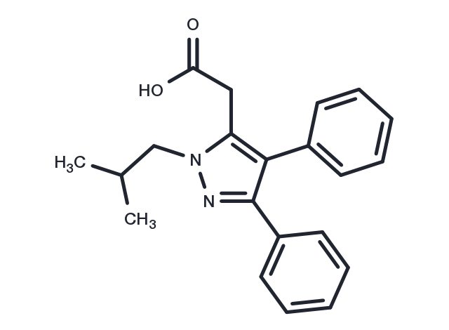 Bufezolac Chemical Structure
