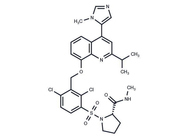 RORγt Inverse agonist 3 Chemical Structure