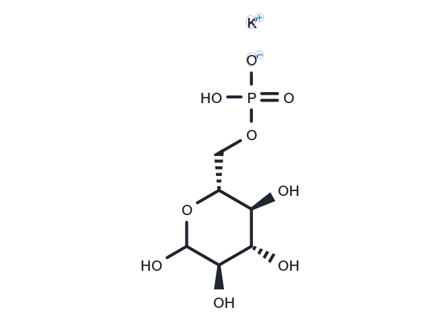D-Glucose 6-phosphate potassium salt Chemical Structure