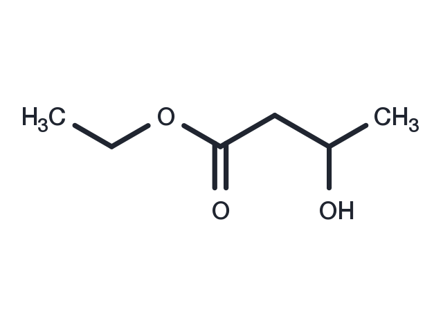 Ethyl 3-hydroxybutyrate Chemical Structure