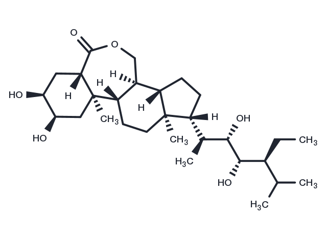 (22S,23S)-Homobrassinolide Chemical Structure