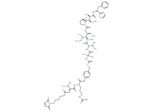MC-VC-PABC-Aur0101 Chemical Structure