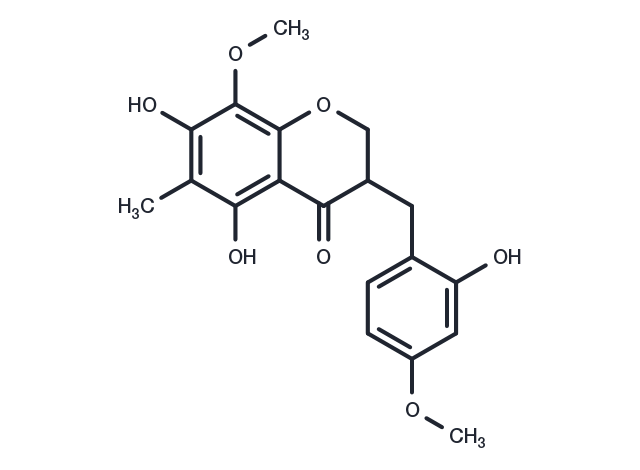 Ophiopogonanone E Chemical Structure