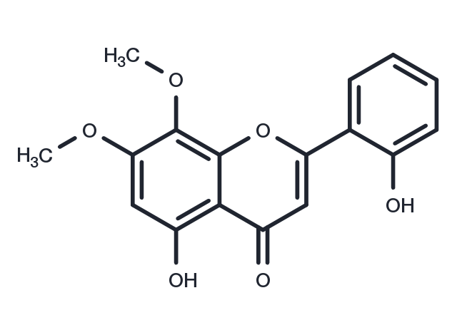 Skullcapflavone I Chemical Structure