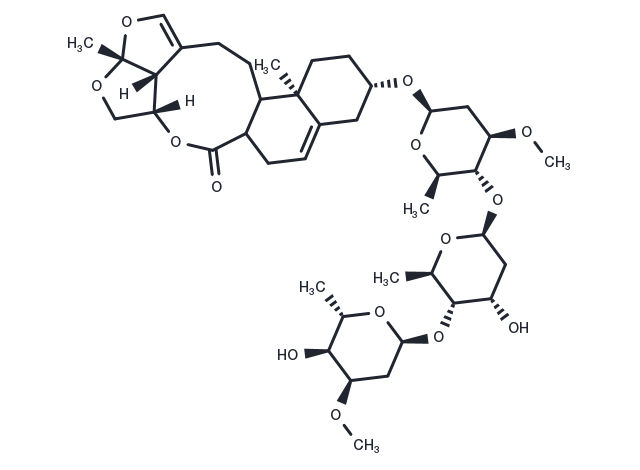 Cynatratoside B Chemical Structure