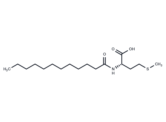 Lauroylmethionine Chemical Structure