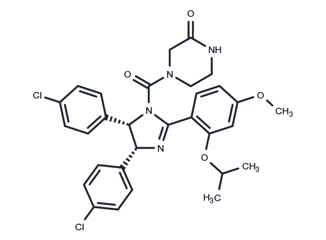 Nutlin-3 Chemical Structure