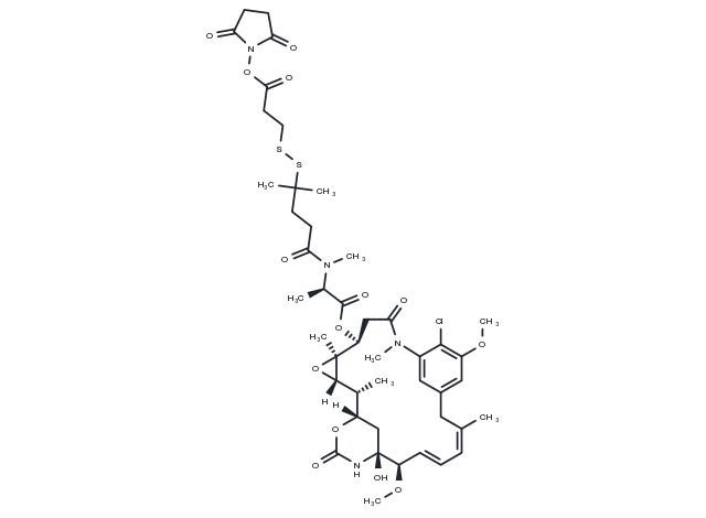 DM4-SPDP Chemical Structure