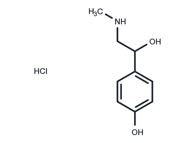 Synephrine hydrochloride Chemical Structure