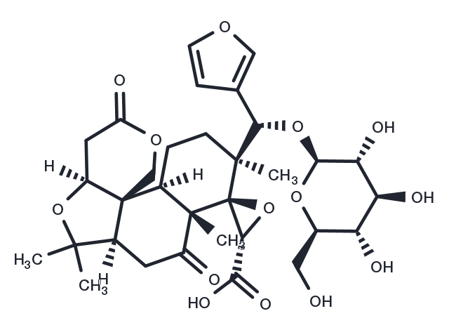 Limonin glucoside Chemical Structure