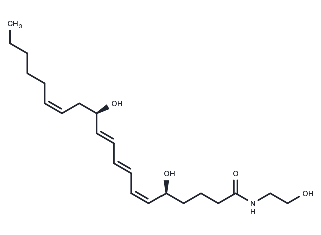 Leukotriene B4 Ethanolamide Chemical Structure