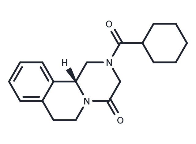 (R)-Praziquantel Chemical Structure