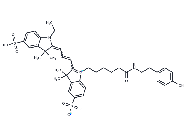Cyanine 3 Tyramide Chemical Structure