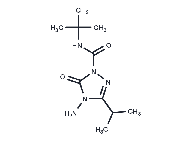 Amicarbazone Chemical Structure