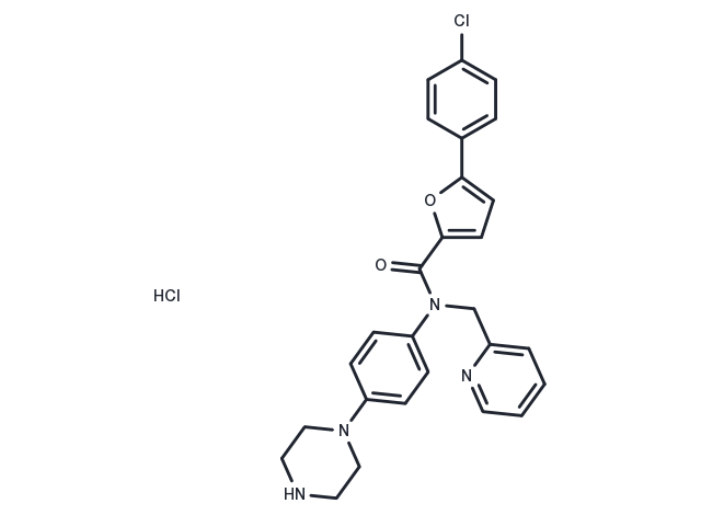 MK2-IN-1 hydrochloride Chemical Structure