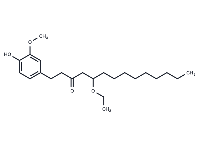5-​Ethoxy-​10-​Gingerol Chemical Structure
