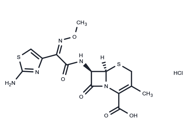 Cefetamet Hydrochloride Chemical Structure