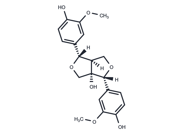 8-Hydroxypinoresinol Chemical Structure